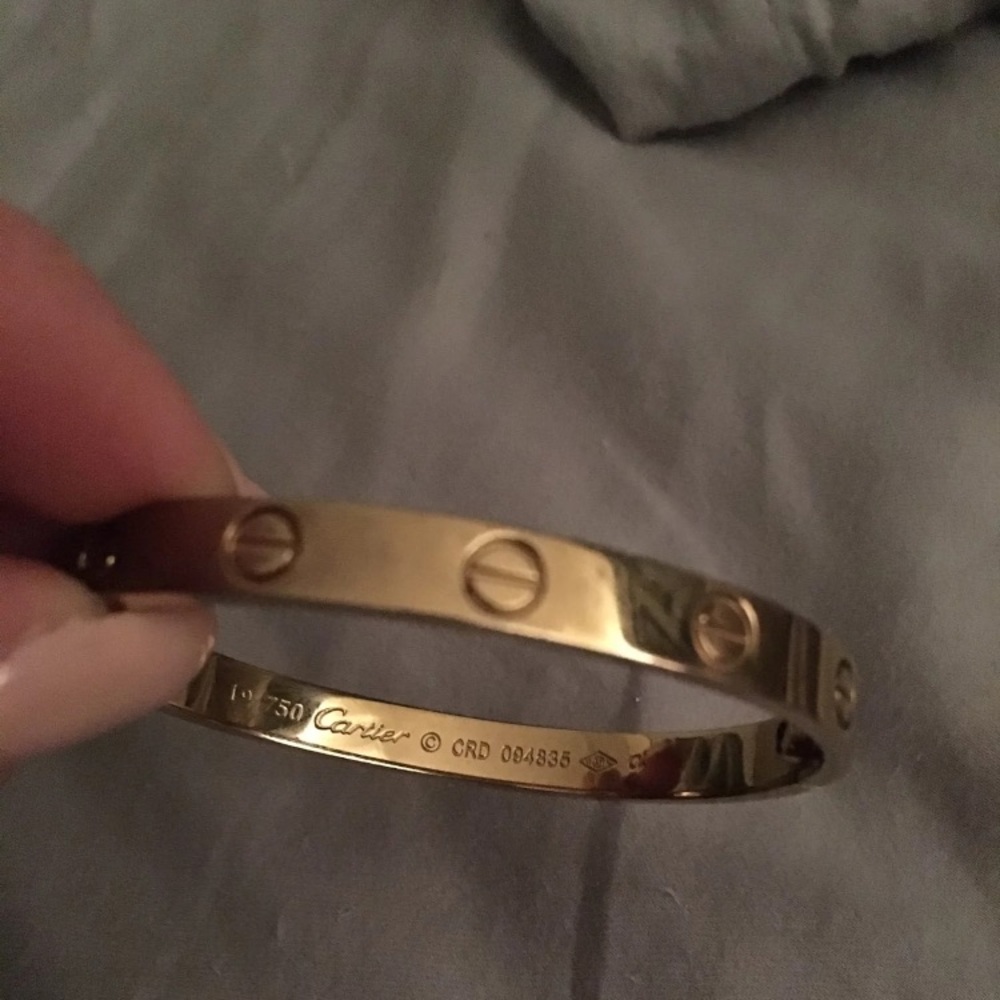 Cartier love bracelet